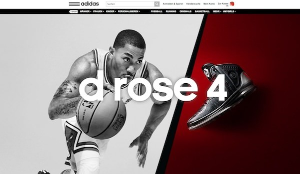 Adidas Online Shop Startseite
